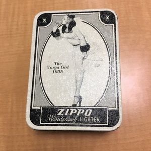 Vintage 1935 Varga Girl Vintage Zippo